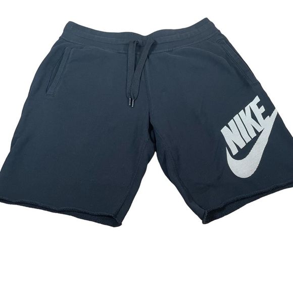 Nike Other - Nike Mens Black Fleece Sweat Shorts sz L Lounge Cotton
